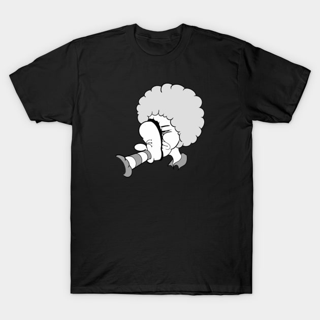Foot Palm Clown T-Shirt by Psykocl0wn